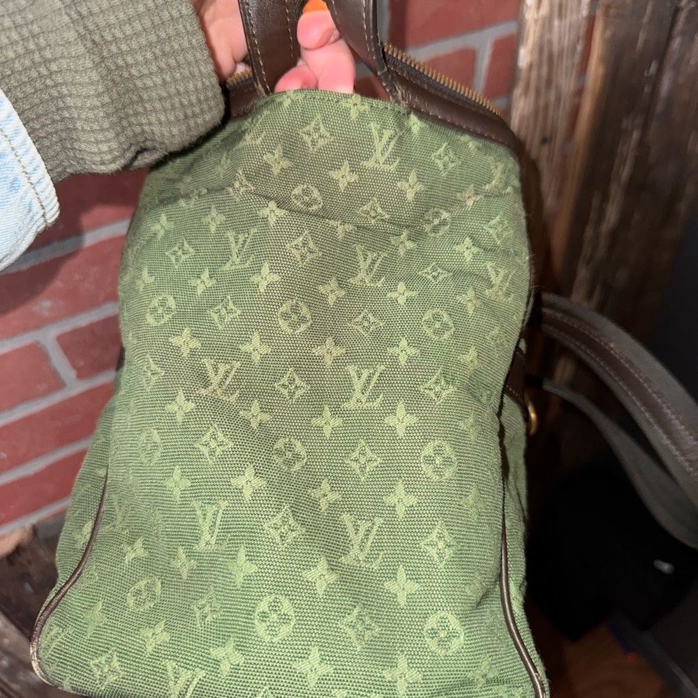 LV Green Denim Mini Lin - Picture 16 of 16